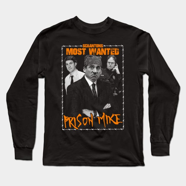 Prison Mike Long Sleeve T-Shirt by WithinSanityClothing